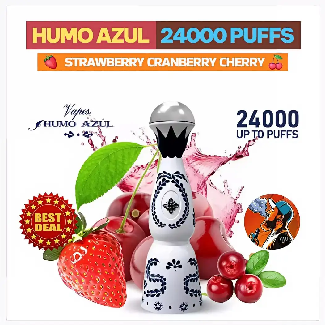 Tequila Vape Humo Azul 24000 Puffs Disposable Vape - Dubai