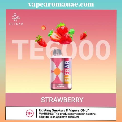 Elf Bar TE6000 Disposable Vape in Dubai UAE- 6000 Puffs Bar Kit