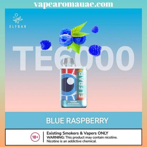 Elf Bar TE6000 Disposable Vape in Dubai UAE- 6000 Puffs Bar Kit