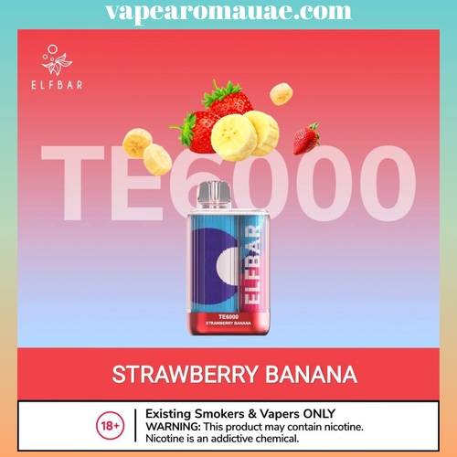 Elf Bar TE6000 Disposable Vape in Dubai UAE- 6000 Puffs Bar Kit